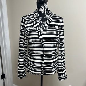 LOFT Black and White Blazer